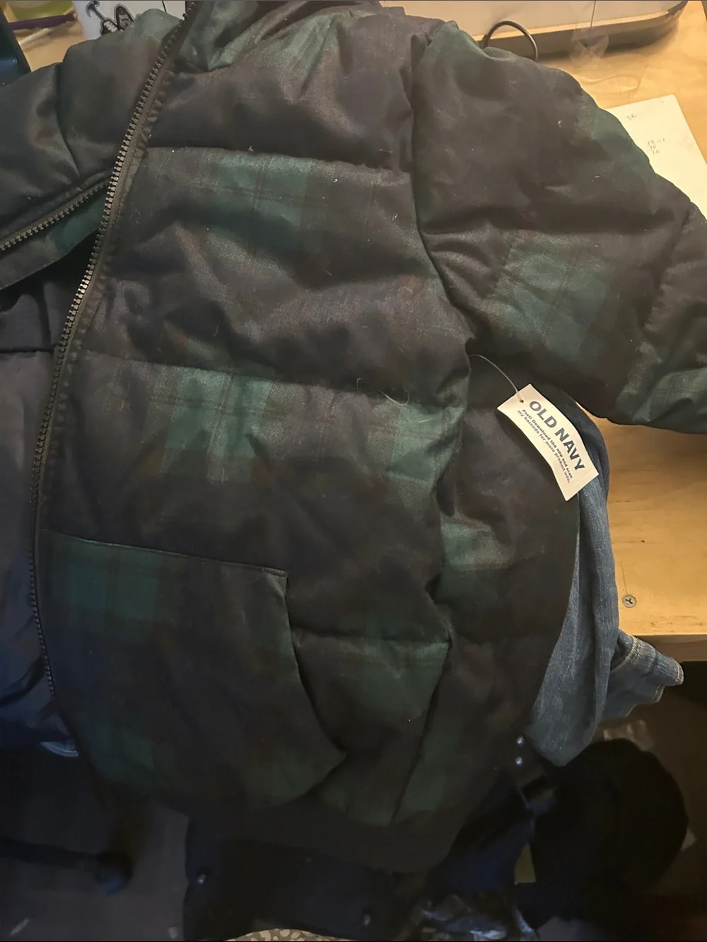 Old Navy puffer jacket